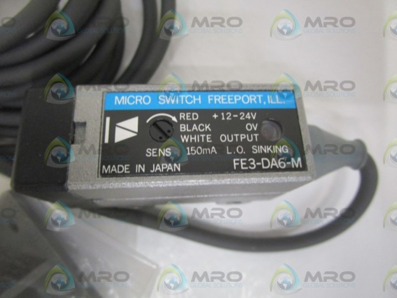 MICRO SWITCH FE3-DA6 PHOTOELECTRIC SENSOR SWITCH NSMP
