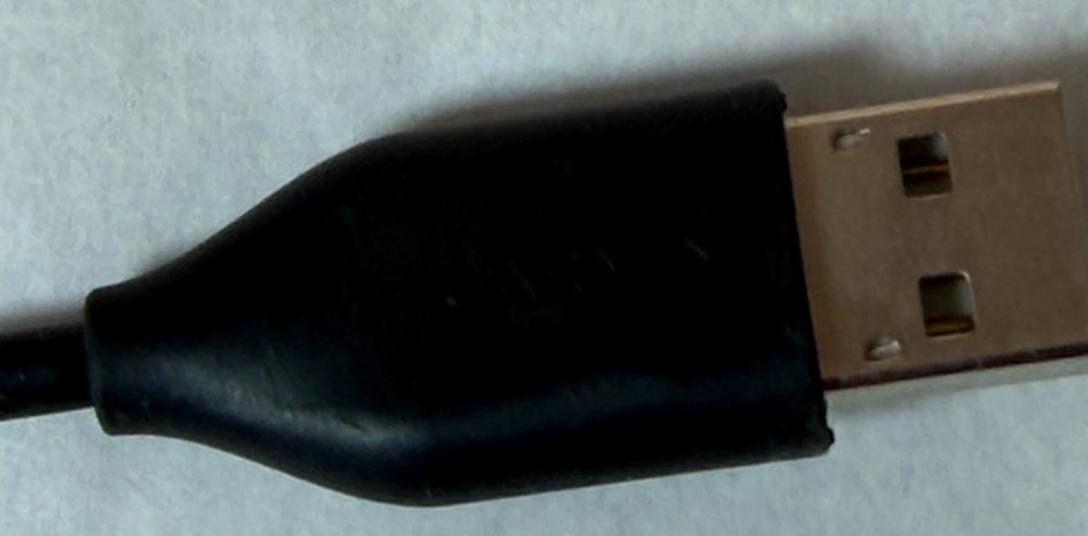 Garmin Watch charging Cable 1m USB-A - Used