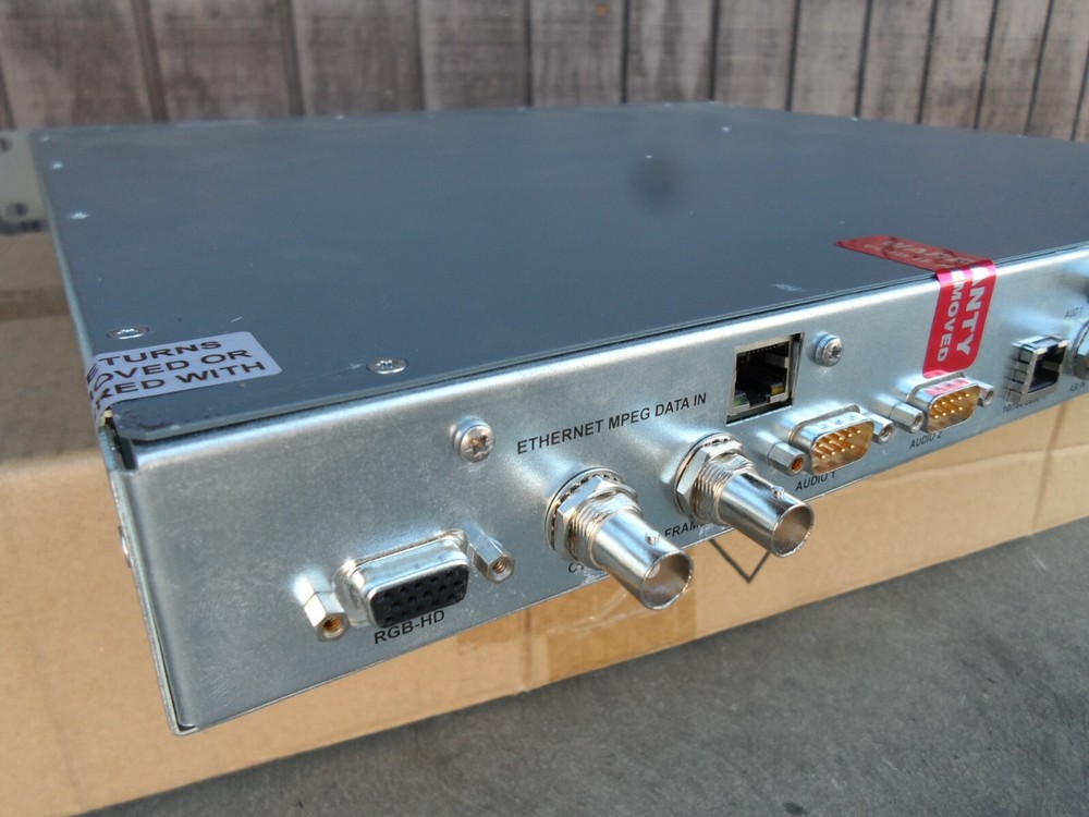 Tandberg ProMPEG IP Input unit HD/SD Receiver Decoder CA AllLicenseEnabled