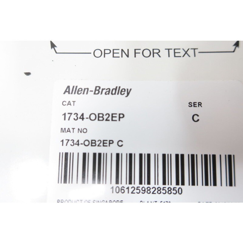 NEW Allen Bradley 1734-OB2EP Output Module 1734OB2EP