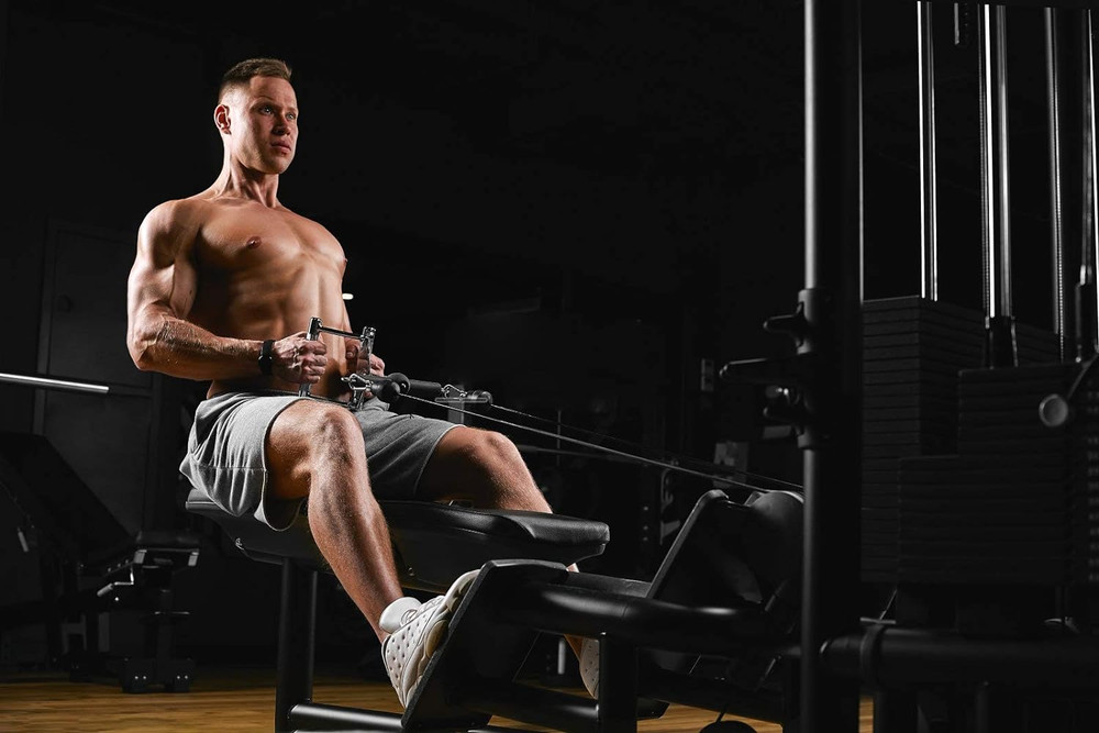 Double D Handle, Cable Machine Handle Attachments, Pull down Exercise Handles of