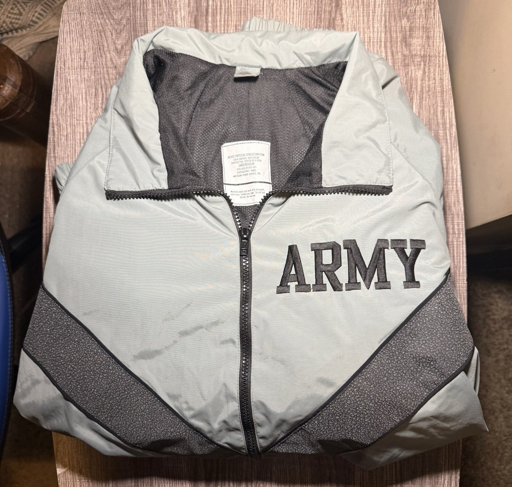 US Military Army PT IPFU Jacket Large Regular