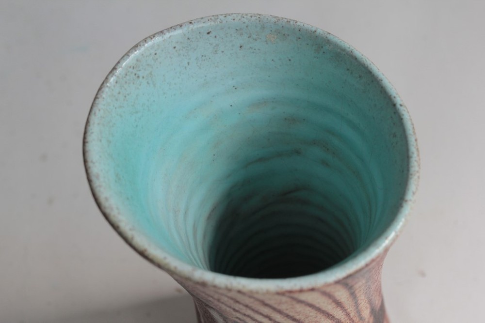 ACCOLAY Asymmetrical glazed ceramic vase (63613)
