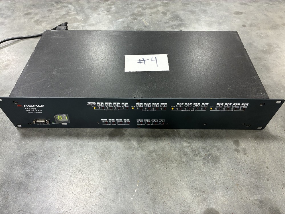 Ashly Protea Ne24.24m DSP Matrix Processor, 8 inputs/16 outputs (multiple avail)