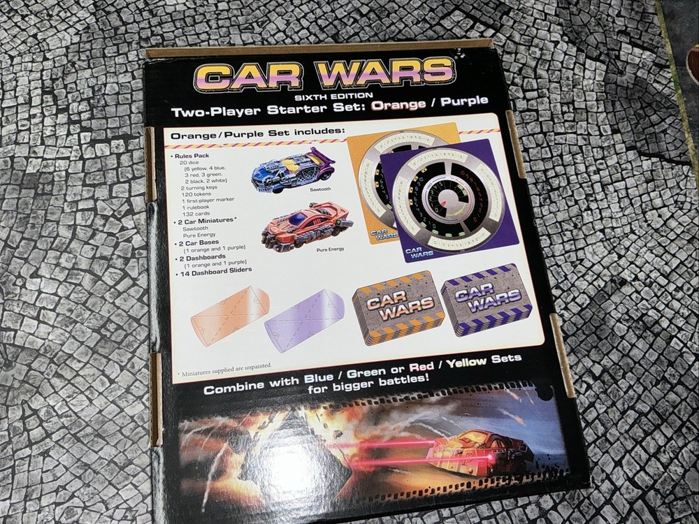 Car Wars 6th Edition 2 Player Starter Set