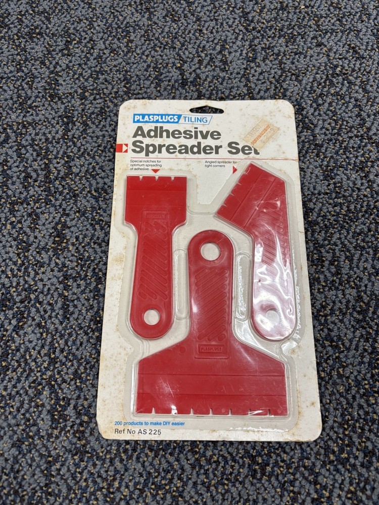 Plasplugs Tiling Adhesive Spreader Set