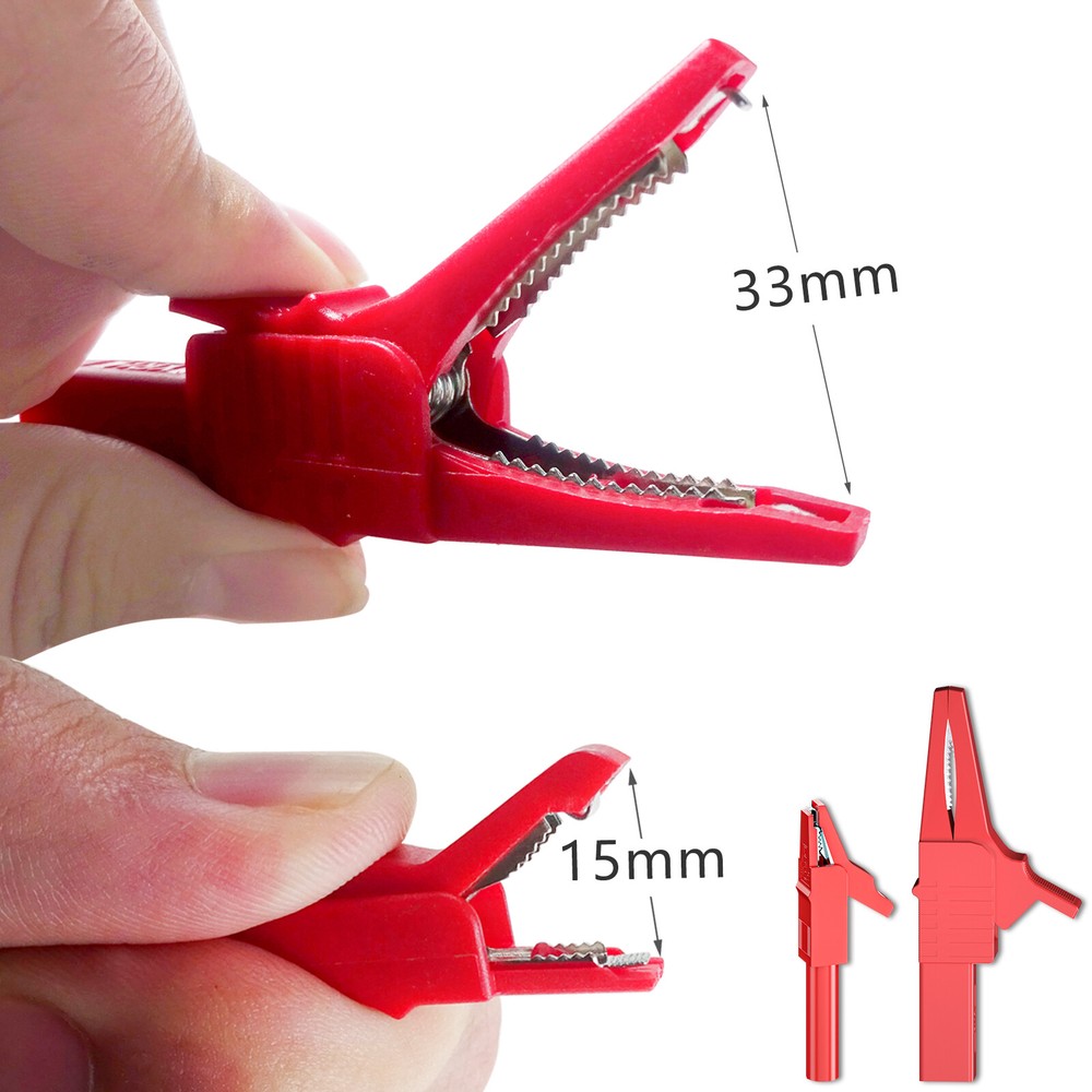 47PCS Multimeter Test Lead Kit Back Probe Set with Replaceable Probe Banana Plug