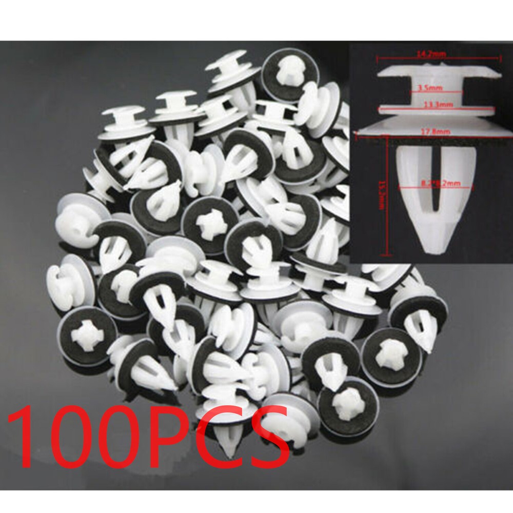 100x Door Trim Panel Clips With Seal Ring Fit BMW X3 E36 E34 E46 E38 E39 3 5 7