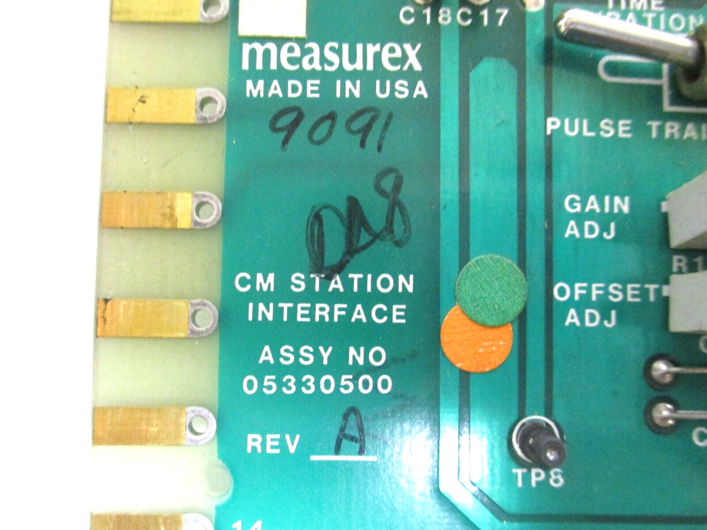 MEASUREX , CM STATION INTERFACE , 04330500 , USED