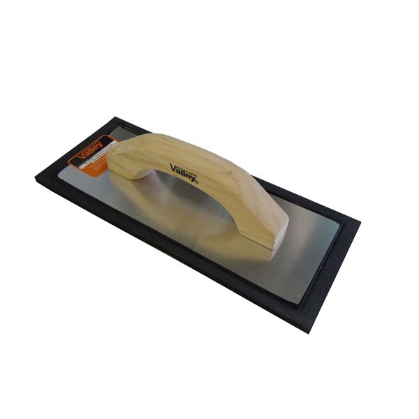 12" x 5" NEOPRENE FLOAT, WOOD HANDLE,TRWF-512N