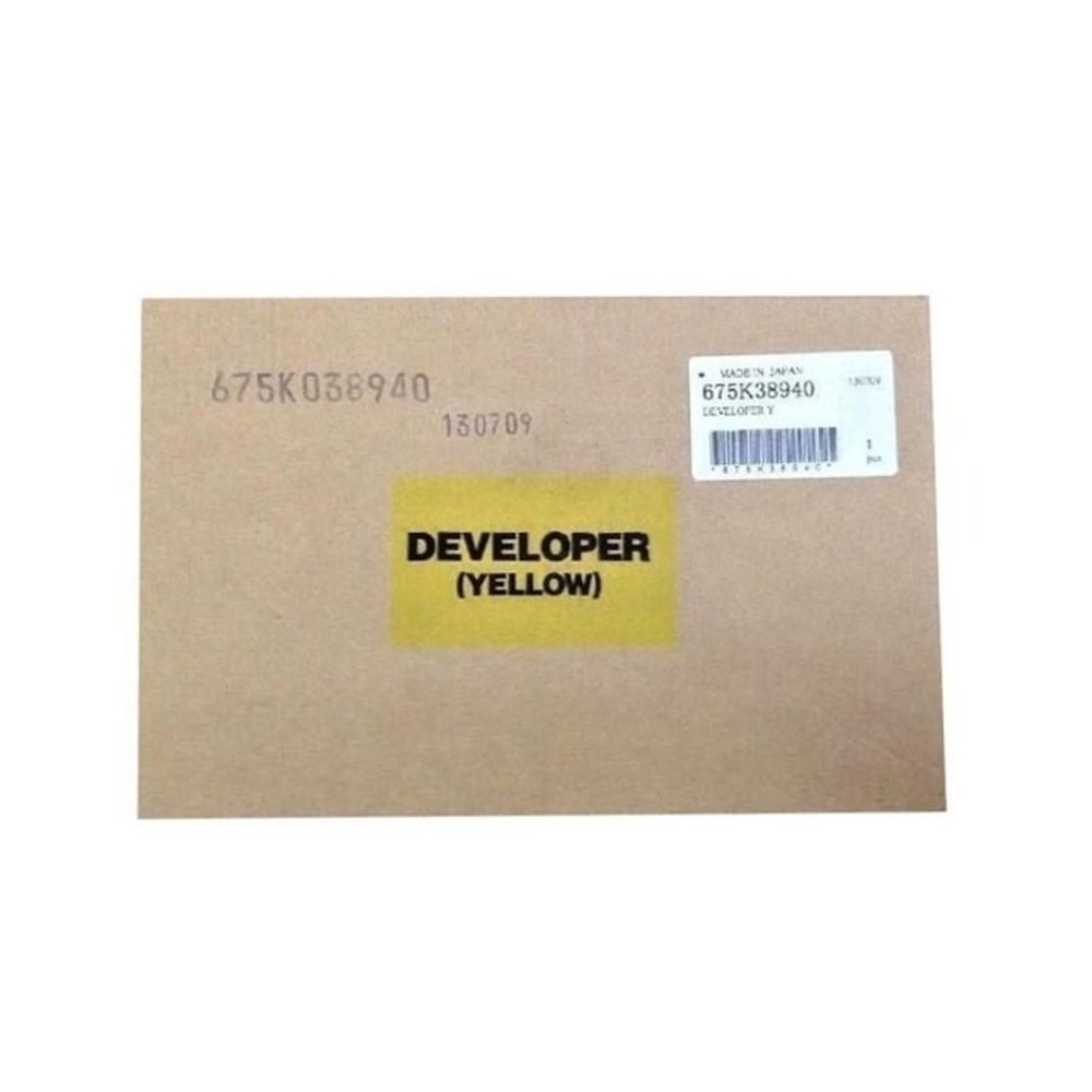 Genuine Xerox 675K38940 Yellow Developer