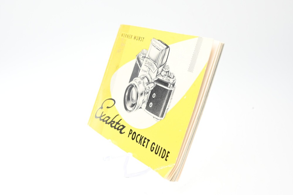 Vintage Exakta User Instruction Manual Pocket Guide #G545