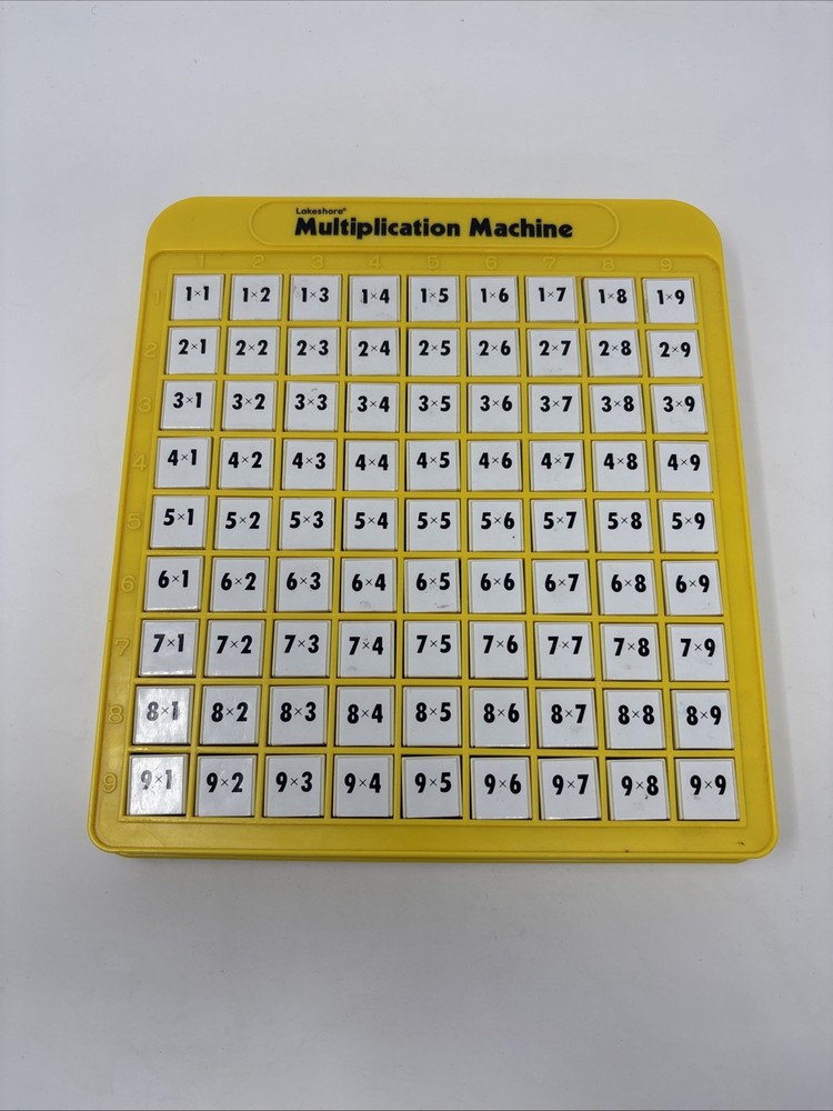 Lakeshore Multiple Machine~Math Educational Tool Push Button Home School