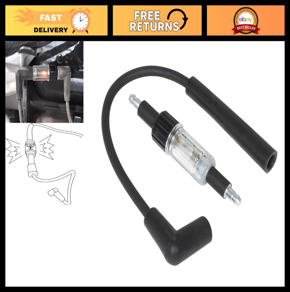 Inline Spark Tester for Engine Diagnostics - Universal Fit, Easy to Use