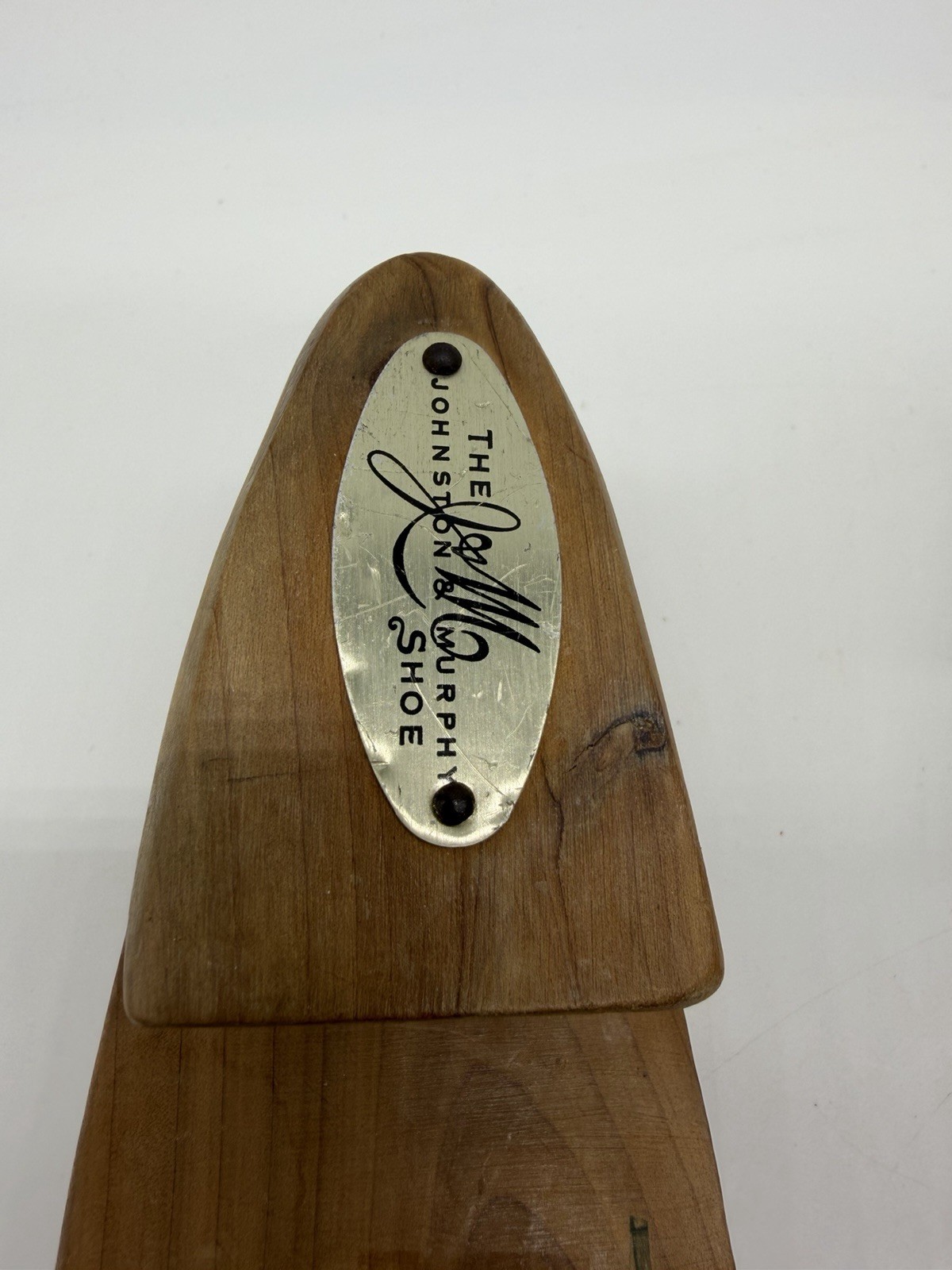 2 Pair Wooden Shoe Tree Johnston & Murphy And Unbranded