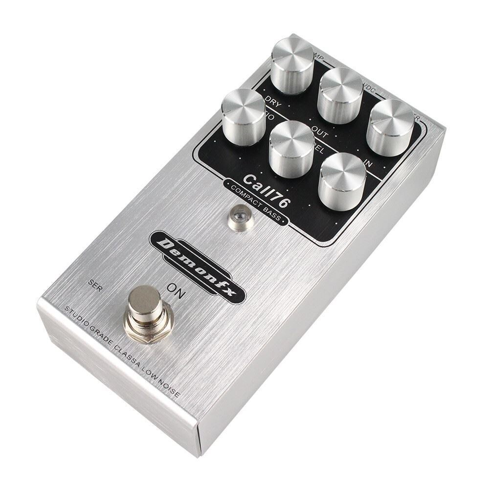 Demonfx CALL76 Compact Bass Compressor Effect Pedal