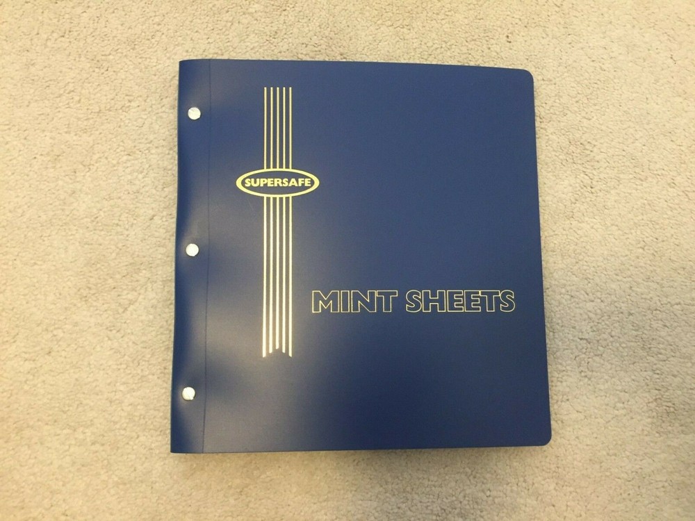 Supersafe Mint Sheet File # MF-1 for 24 Mint Sheets