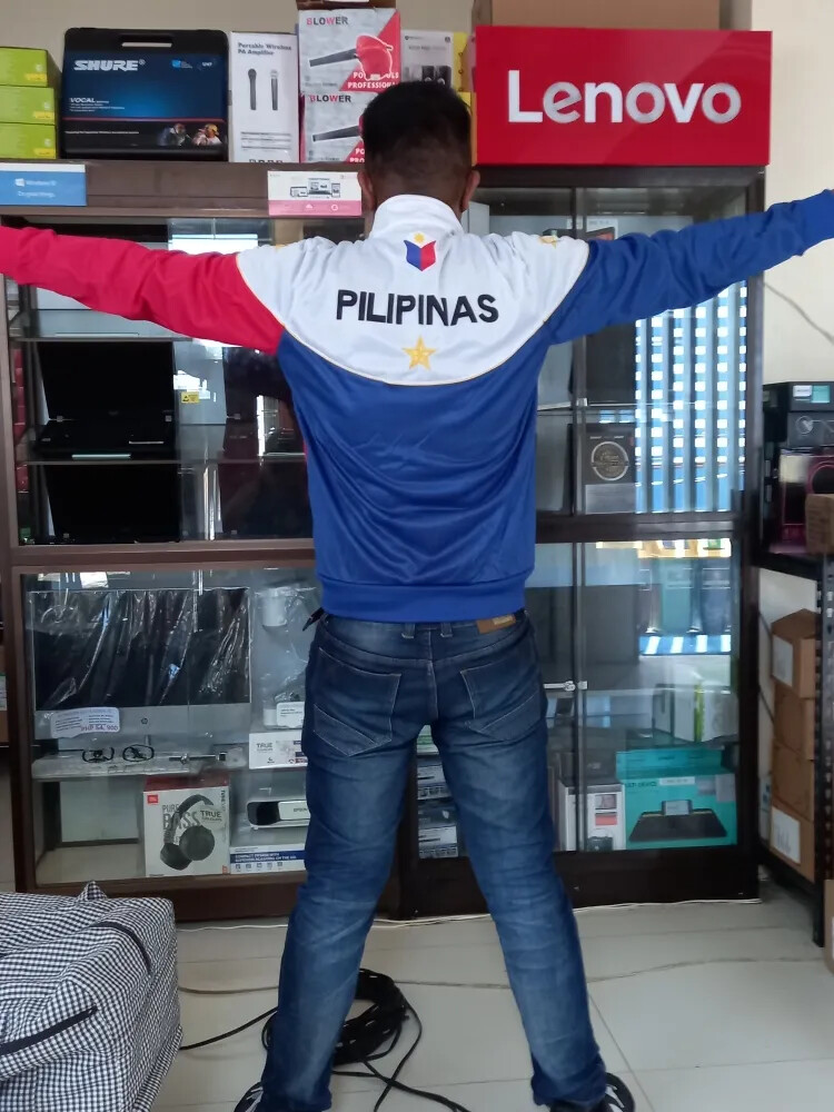Team PHILIPPINES Flag Jersey Jacket Style #4
