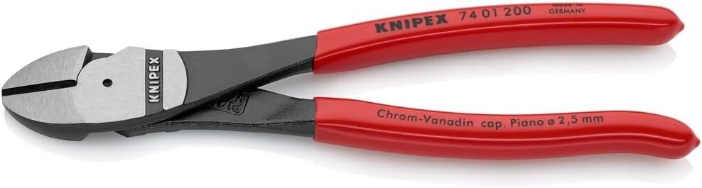 Knipex 7401200 8" High Leverage Diagonal Cutter NEW
