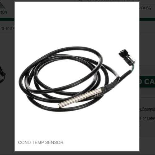 COND TEMP SENSOR # 1011357-157