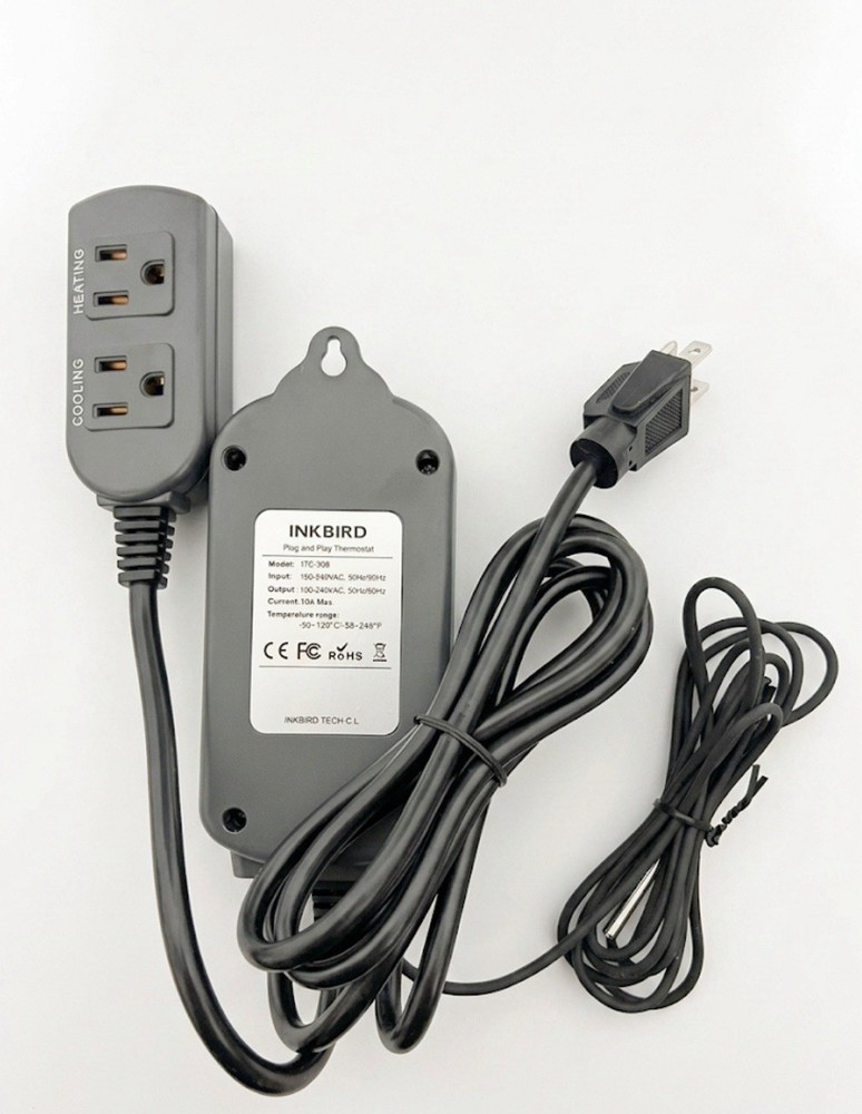 Inkbird ITC-308 Digital Temperature Controller Thermostat Switch - (UNTESTED!)