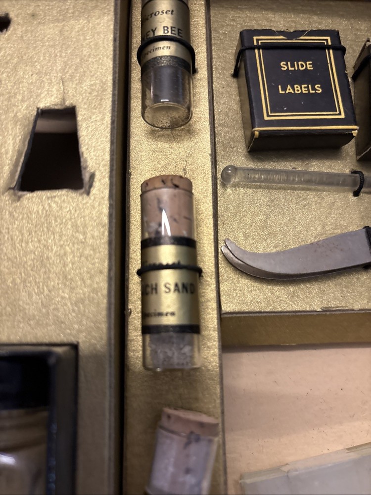 Vintage Model 2M Microset Microscope Kit Carolyn Mfg Co NY