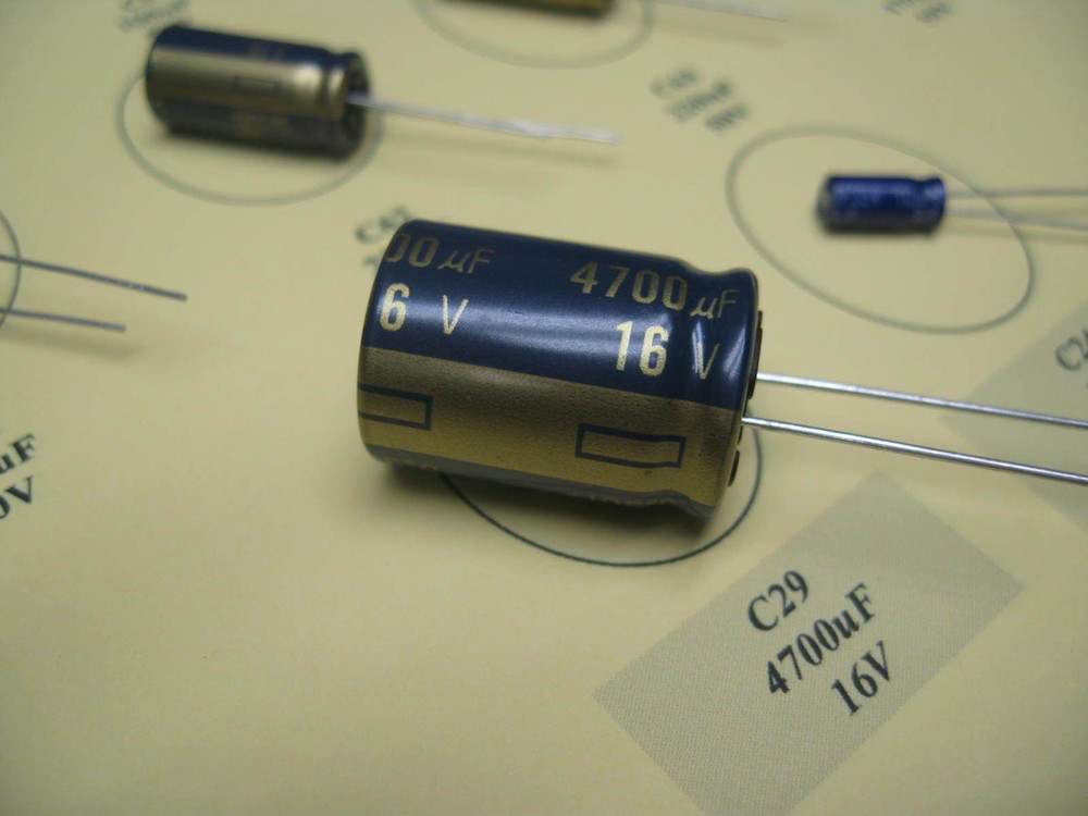 TRS80-Tandy Color Computer 2/3 - Universal Capacitor Replacement rE-Cap Kit