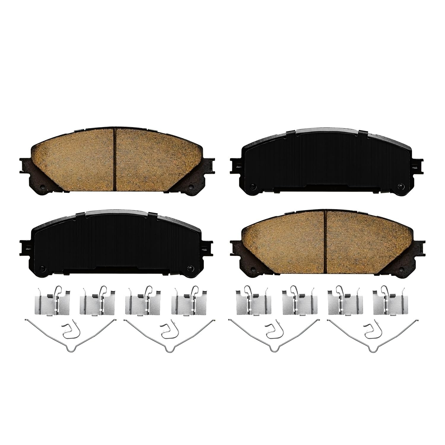 For Toyota Highlander Sienna Lexus RX350 RX450h Front Rear Ceramic Brakes Pads