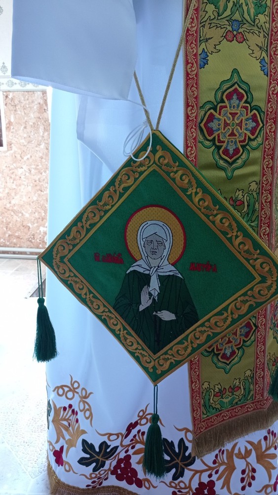 Embroidered Epigonation - Embroidered Palitsa