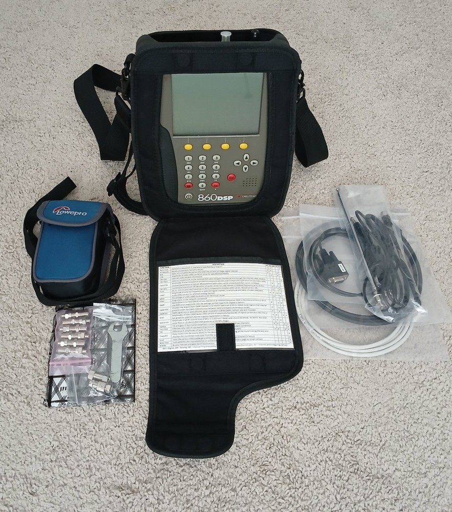 Trilithic Coaxial Cable Tester, RF Spectrum Analyzer, FM Deviation Meter ++ More