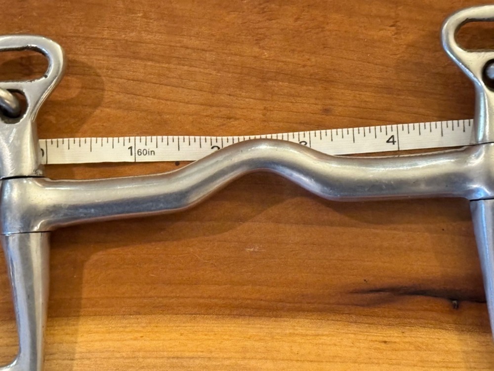 Ported Kimberwick Horse Bit with curb chain