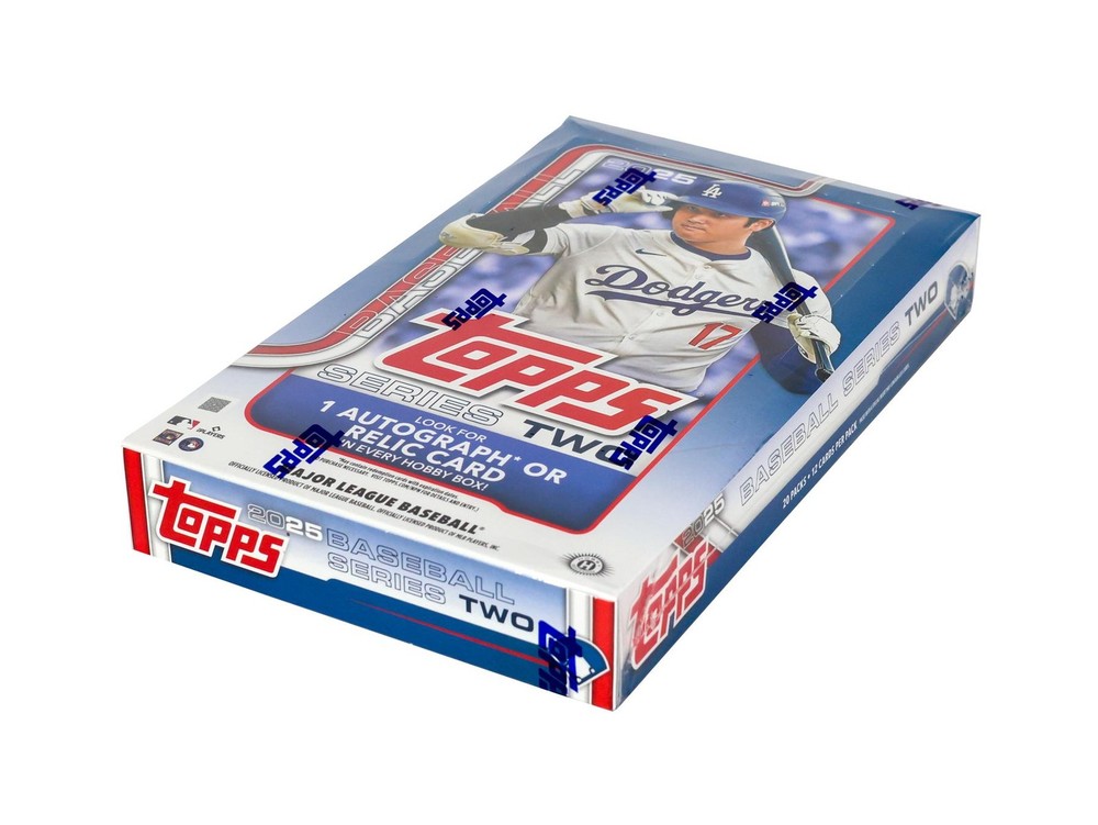 2025 TOPPS SERIES 2 BASEBALL HOBBY BOX
