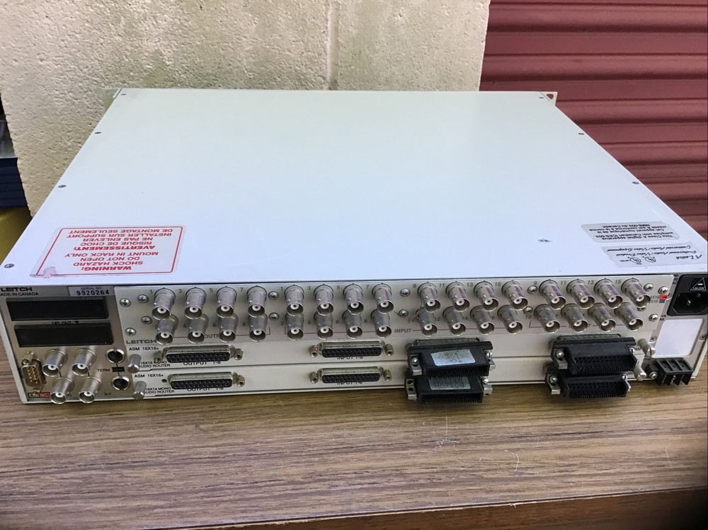 Leitch Modular Routing Switcher X Plus