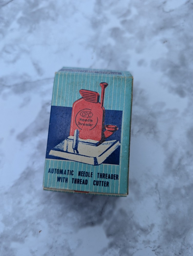 Vintage The CPC Automatic Needle Threader w/ instructions NOS (2)