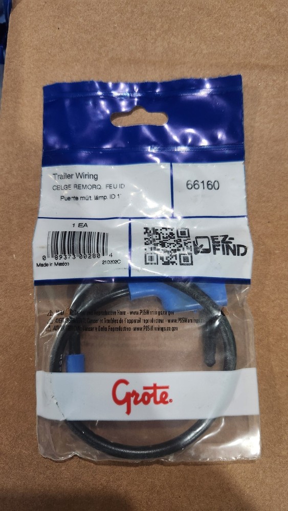 100 Grote 66160 TRLR WIRING, 1' MULTIPLE ID LAMP JUMPER