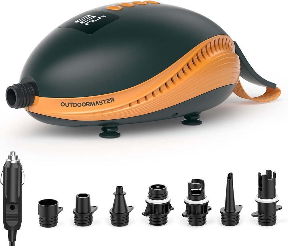 Ultimate 20 PSI Electric Pump for Paddle Boards & Inflatables - Auto Off Feature