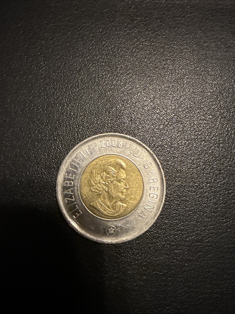 2008 Canada two dollar $2 toonie