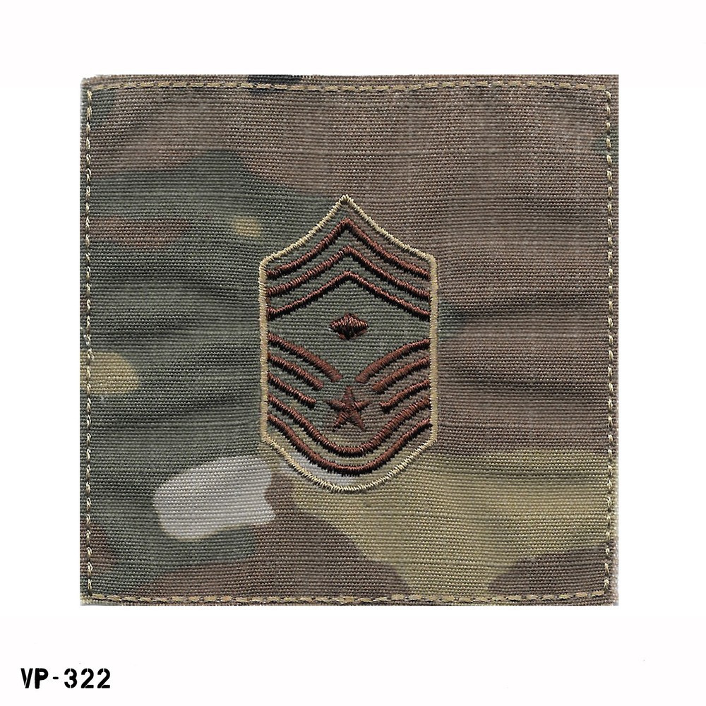 Chief Master Sergeant Diamond E9 ~ US Air Force OCP Cap Patch ~ Vanguard ~ NEW