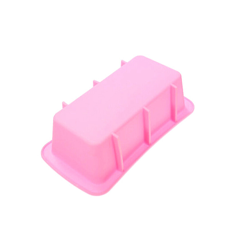 rectangle silicone non stick bread loaf cake mold bakeware baking pan ovenmou-cx