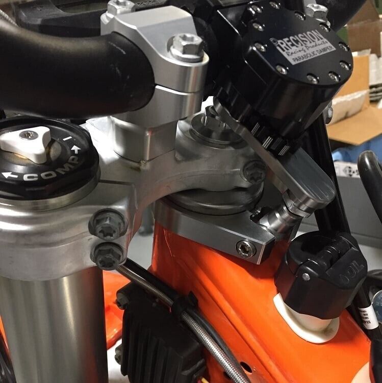 Precision PDS1C-3703-C-1-B Steering Stabilizer KTM/Husky Solid Mount 2016-2021