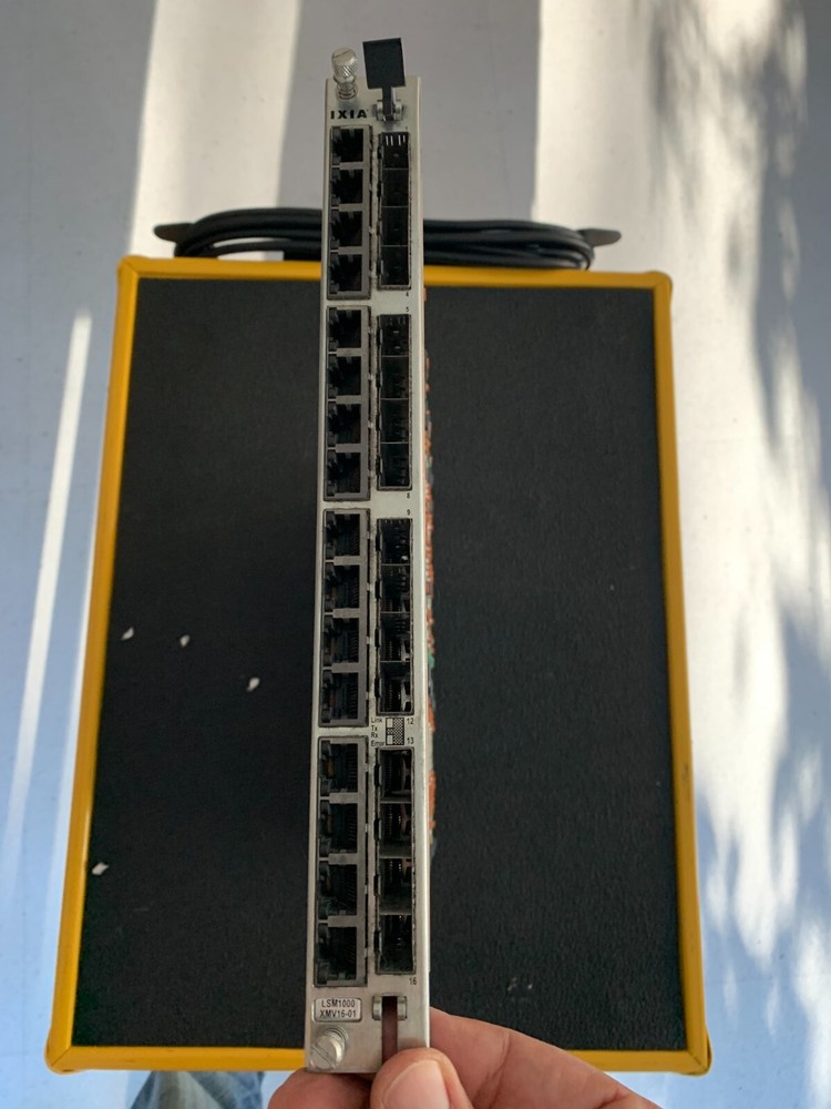 Ixia LSM1000XMV16-01 ETHERNET XMV LAN MODULE