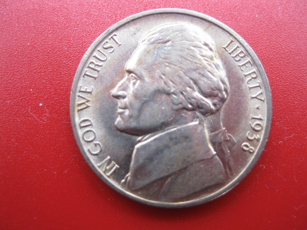 1938 S Jefferson Nickel Ch/Gem BU!