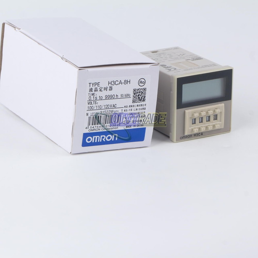 1PCS Omron Timer H3CA-8H 100/110/120VAC NEW