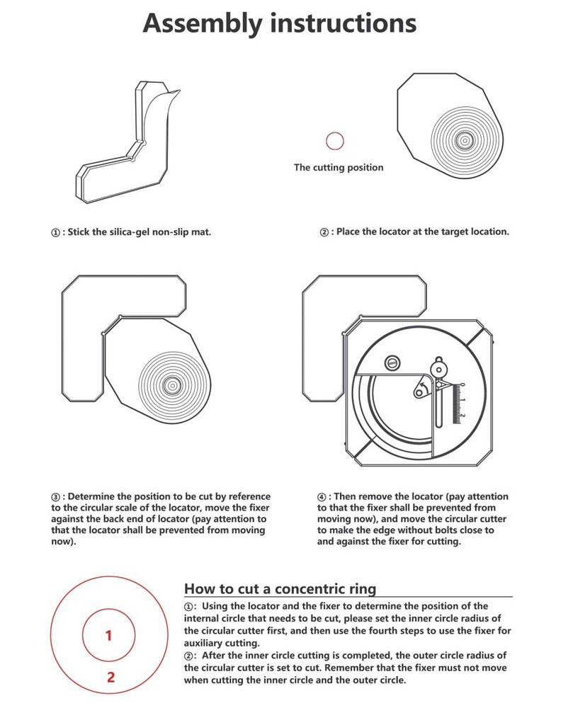 DSPIAE: LOCATOR for Stepless Adjustment Circular Cutter - MT-CL