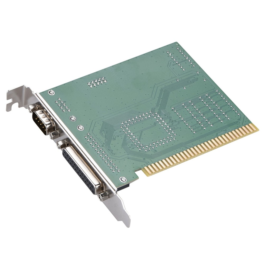 Retro PC ISA RS232 Serial&Parallel Port Expansion Card ISA COM1 COM2 LPT Adapter