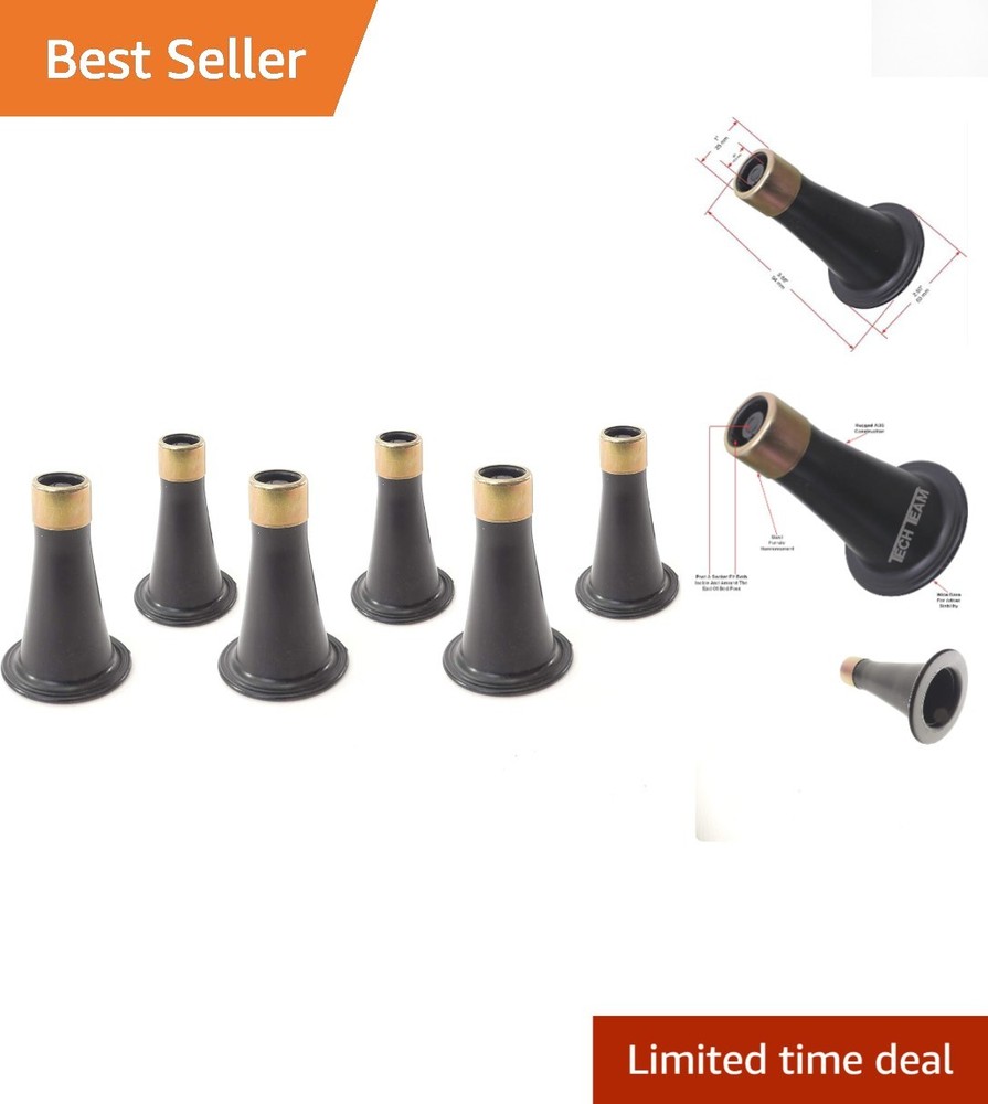 Furniture Elevators – 3½" Black Bed Risers for Stability and Floor Protection