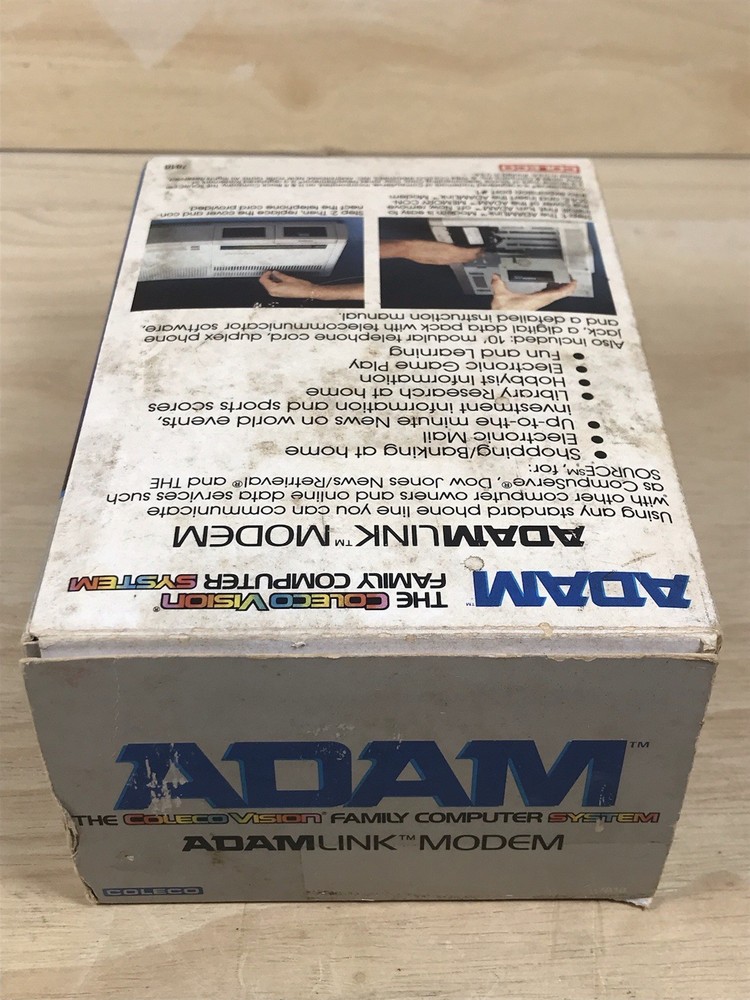 ColecoVision ADAM Computer ADAMLINK Modem Brand New Unopened Sealed