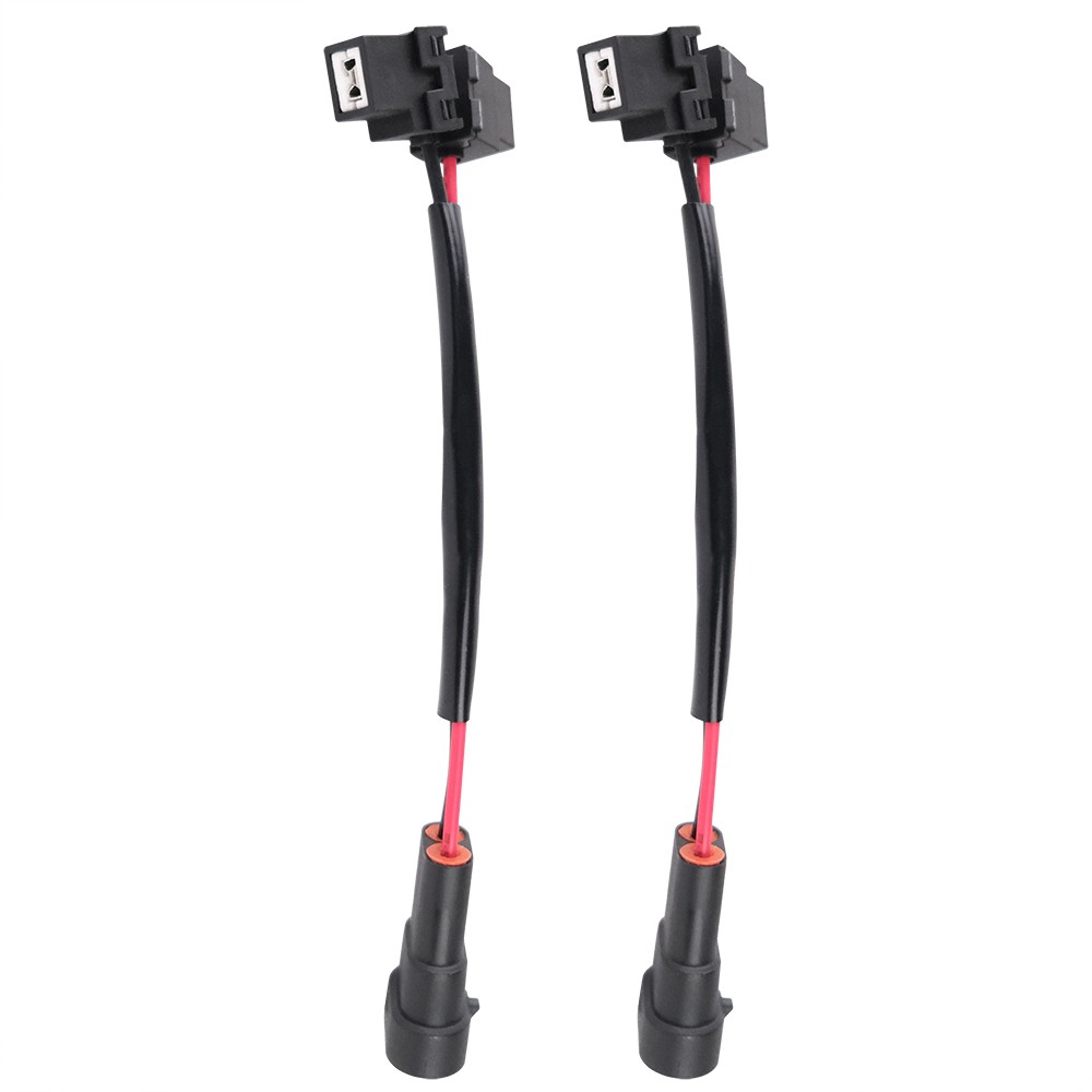Conversion Wire 9005 HB3 to H1 Two Harness Bulb Headlight H Replace Adapter OE