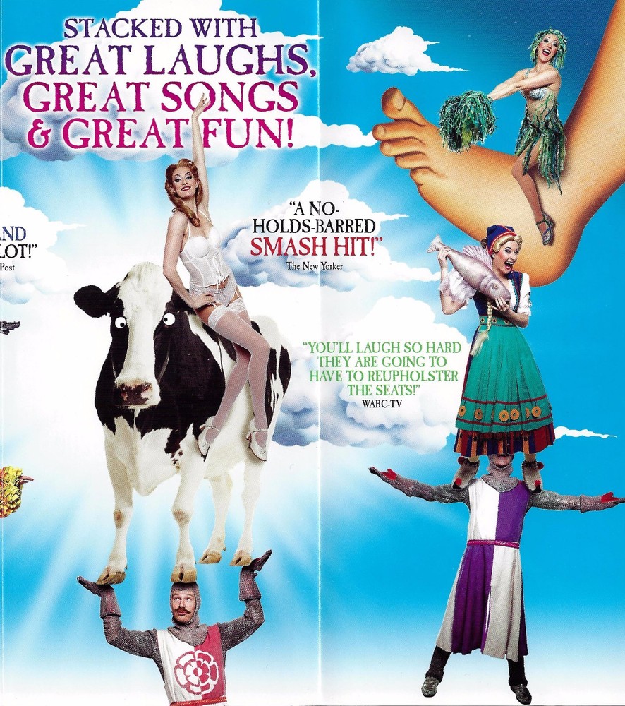 Stephen Collins "SPAMALOT" Drew Lachey (98 Degrees) Monty Python 2008 Flyer