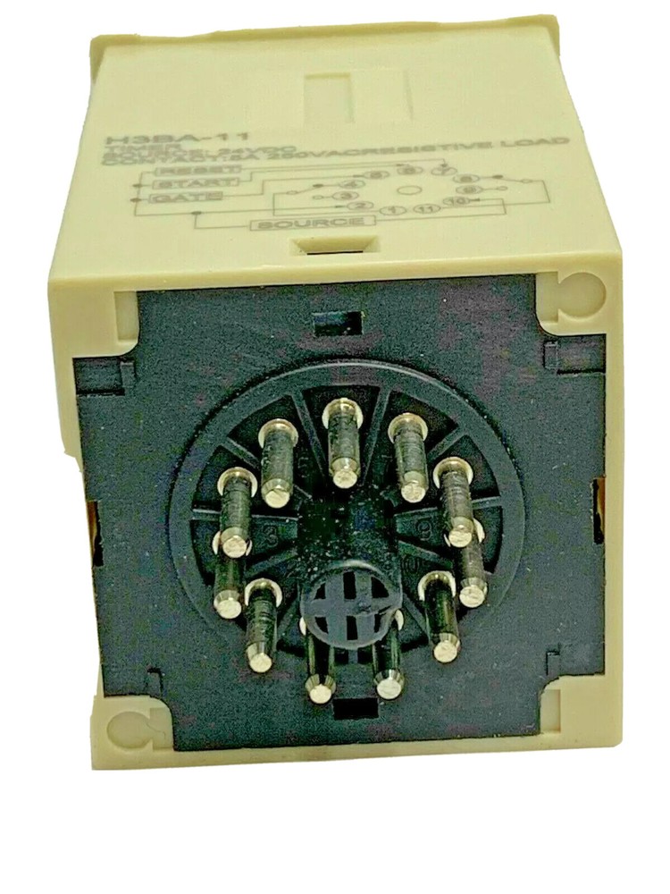 Relay H3BA-11 Multifunction Timer Solid State 24VDC 250VAC 5A New with Socket